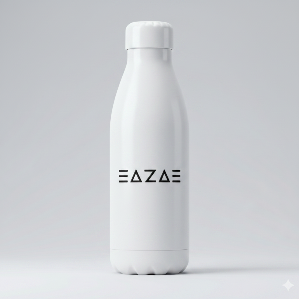 EAZAE Water Bottle - White